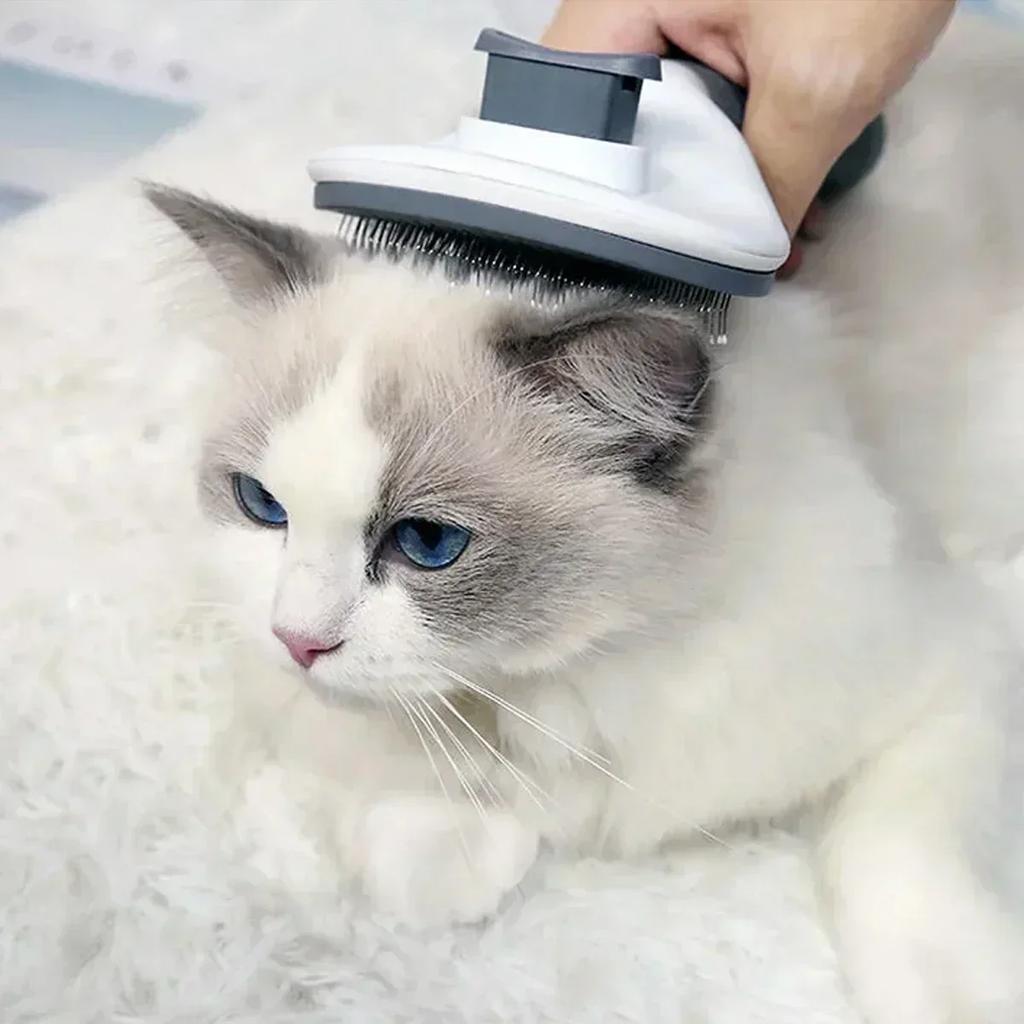 Removal BrushBrush Cats and Dogs Special Comb Beauty Massage Self-cleaning Needle Comb Pet SuppliesDog Comb Pet Hair