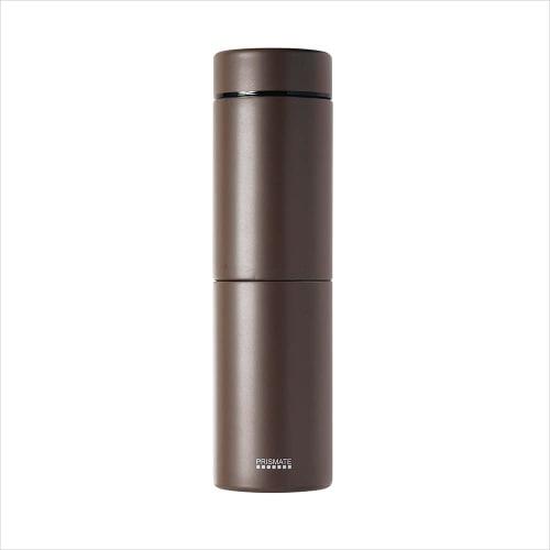 PRISMATE (Prismate) Fully Washable Stainless Steel Bottle with Two Filters and a Tumbler Cap, PR-SK041 (MO (Mocha))