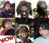Trendy Unisex Knitted Dreadlock Wig Hat - Hip Hop Party Style