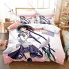 Cool Bungaku Shoujo Konoha Inoue Toko Amano Duvet Cover Set 1 Duvet Cover + 2 Pillowcases Sweet Literary Anime Bed Linens Gift