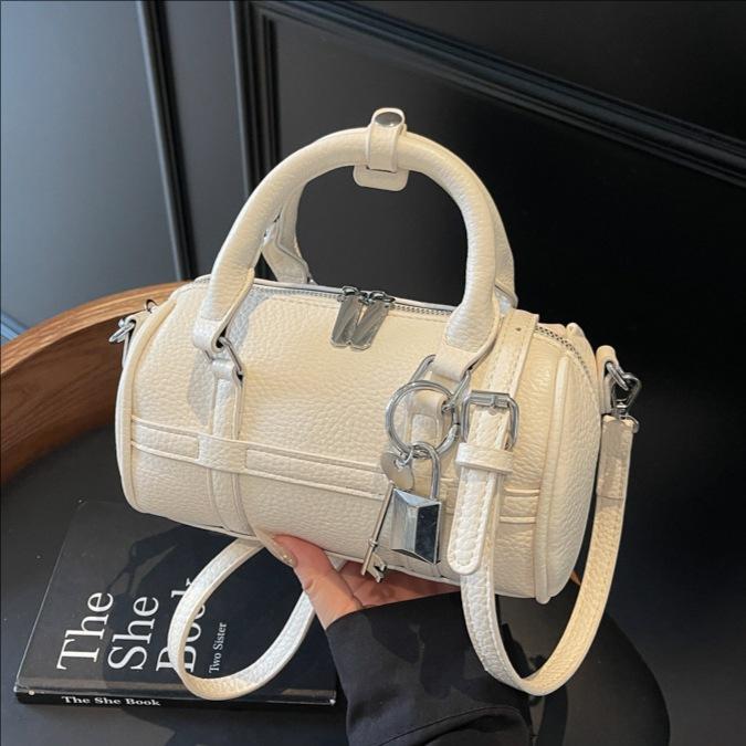 Handbag Women's New Fashion Solid Color Versatile Shoulder Messenger Bag