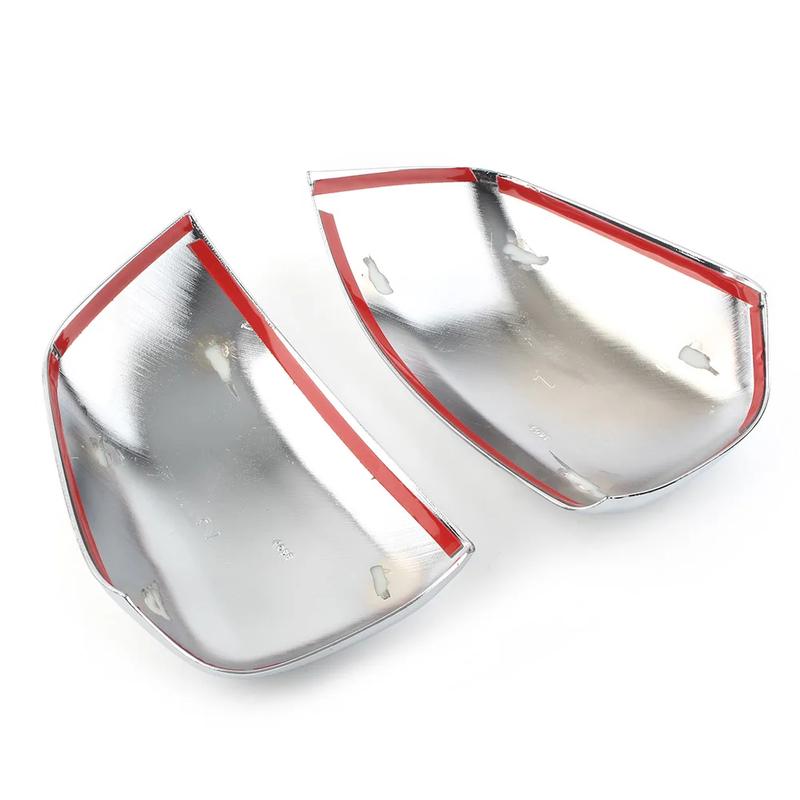 For Jeep Grand Cherokee Dodge Durango 2011- ABS Chrome Rearview Side Mirror Cover Wing Cap Exterior Door Housing Shell Trim