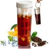 Manual Cold Brew Pot 1 L Tea and Water Separation Cup Drinkware Cold Brew Coffee Maker  Office