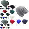 Ultra-warm Knitted Woolly Oversized Slouch Beanie Hat For Men And Women