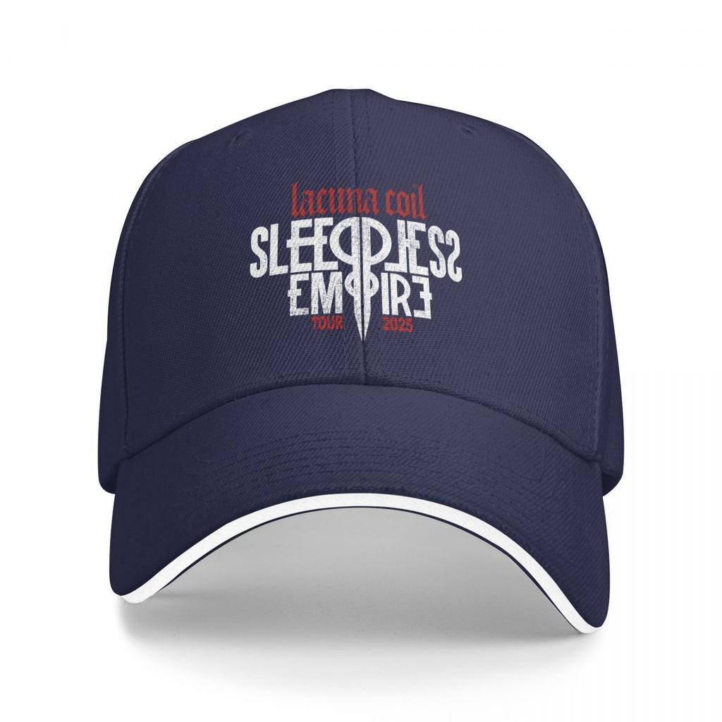 Baseball Caps Lacuna Coil Sleepless Empire Tour 2025 Trending Graphic Men Women Sport Summer Hats