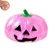Halloween Squishy Pumpkin Toy Transparent Glitter Stress Relief Fidget Toy Cute Ghost Pumpkin Squeeze Toy Halloween Party Decor