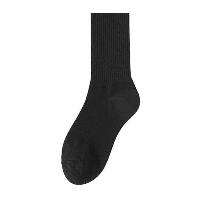 Golf Letter Embroidered Cotton Socks Black And White Wind Street Men And Women Couples Medium Stockings Sports Socks Tide