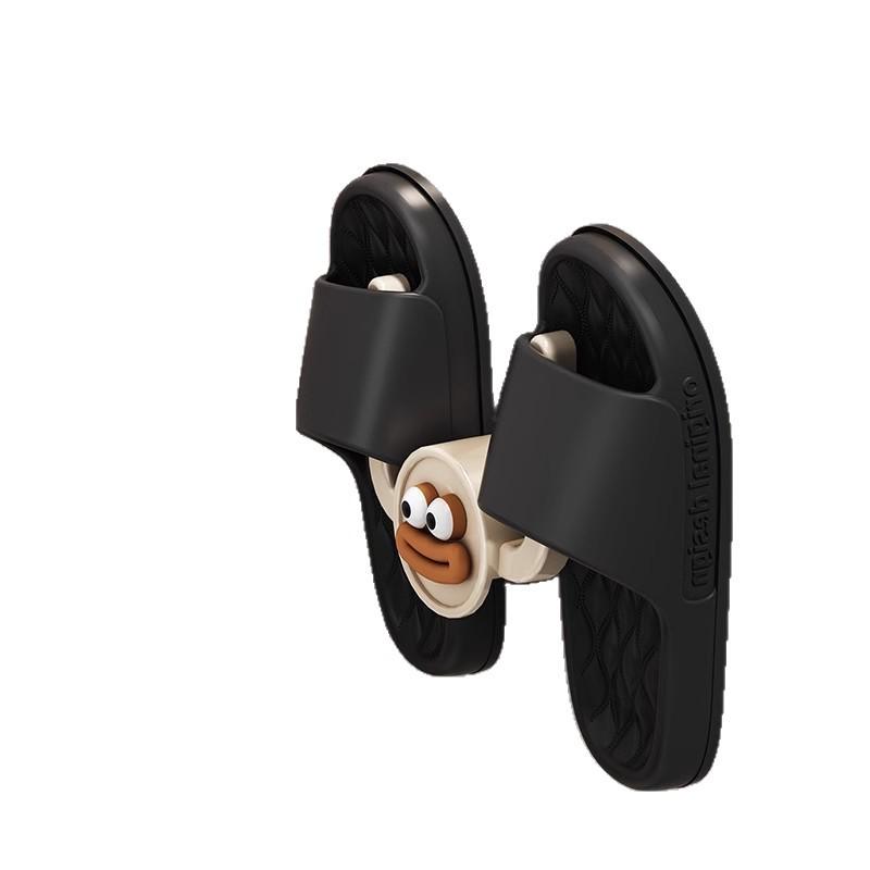 Cartoon Wurstmaul Wandmontierter Badezimmer-Hausschuhe-Halter - Stanzfrei Haken zur Aufbewahrung hinter der Tür