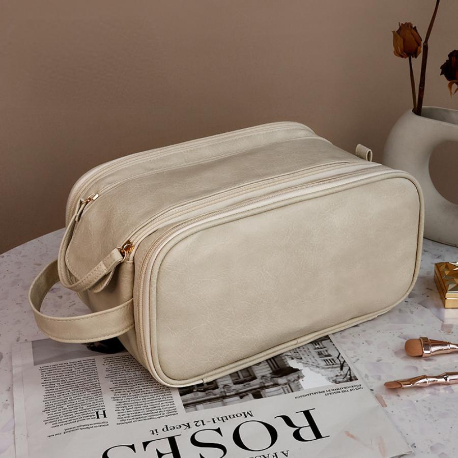 

Женская многофункциональная косметичка большой емкости, портативная дорожная сумка для хранения туалетных принадлежностей, кистей для макияжа