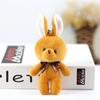 Plush Bunny Stuffed Animal Soft Toy Small Size 16cm High Lightweight Fabric Material Suitable for Kids and Collectors