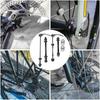 Bike Bicycle AxleFront Rear Quick Release Skewers With 25mm 1/4 Hub Bearings For 6 7 8 Speed Universal Bicycle Parts