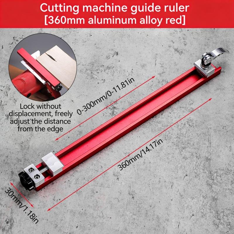 Professional Aluminum Miter Gauges For Power Chainsaws With Reverse Locking Mechanism And Two Size Available