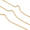 Stainless Steel Plated Collarbone Necklace DIY Chain with Tassel Jewelry Extension