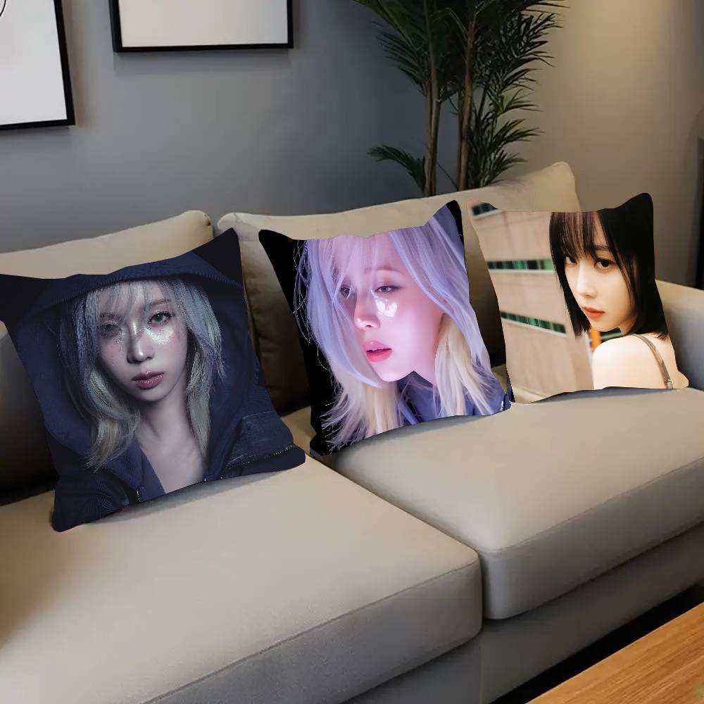 Winter Kpop Pillow Case Square Pillow Bedroom Sofa Leisure Comfort Cushion Car Living Room Home Decoration