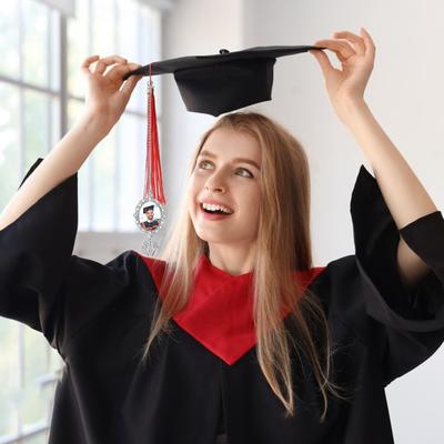 Personalized Graduation Tassel Charm Custom Graduation Cap Tassel with Memorial Photo