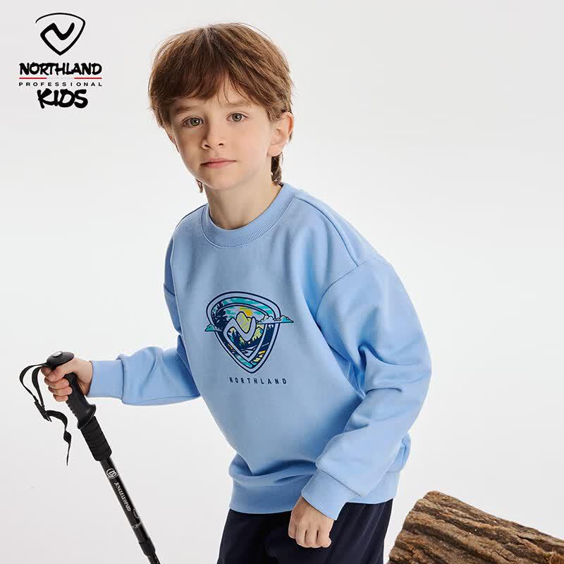 NORTHLAND Kids' Casual Long-Sleeve Pullover Sweatshirt