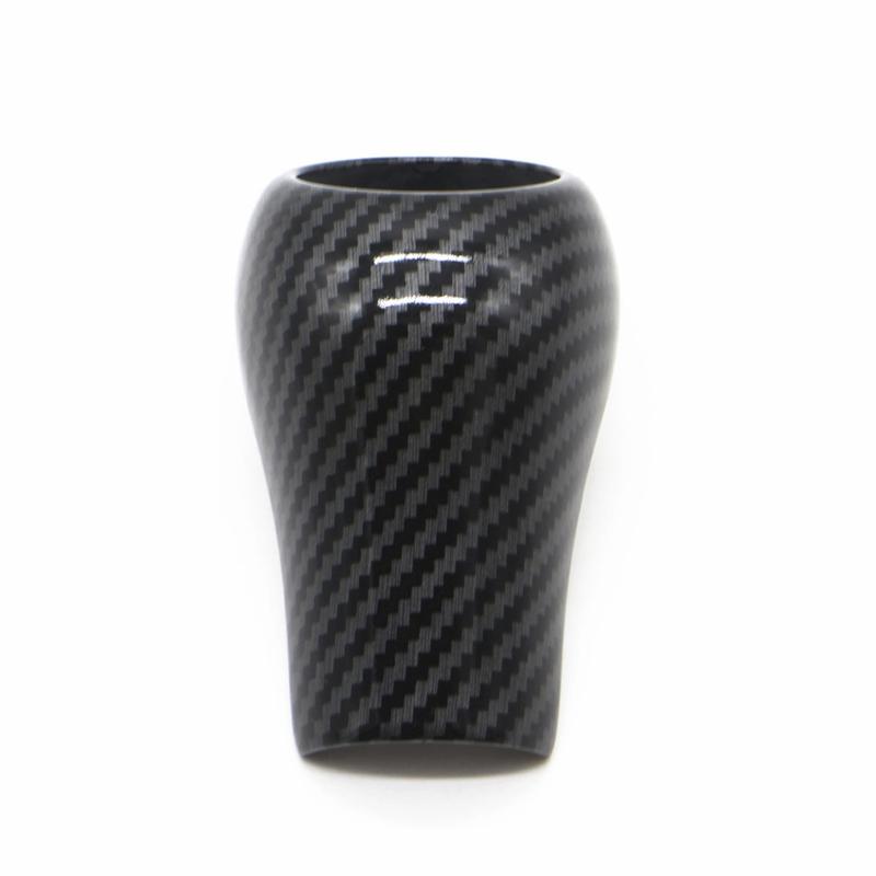 Carbon Fiber Style Auto Schalthebel Knopf Abdeckung Aufkleber für Mercedes Benz W204 W212 ACEG GLS Klasse Auto Zubehör