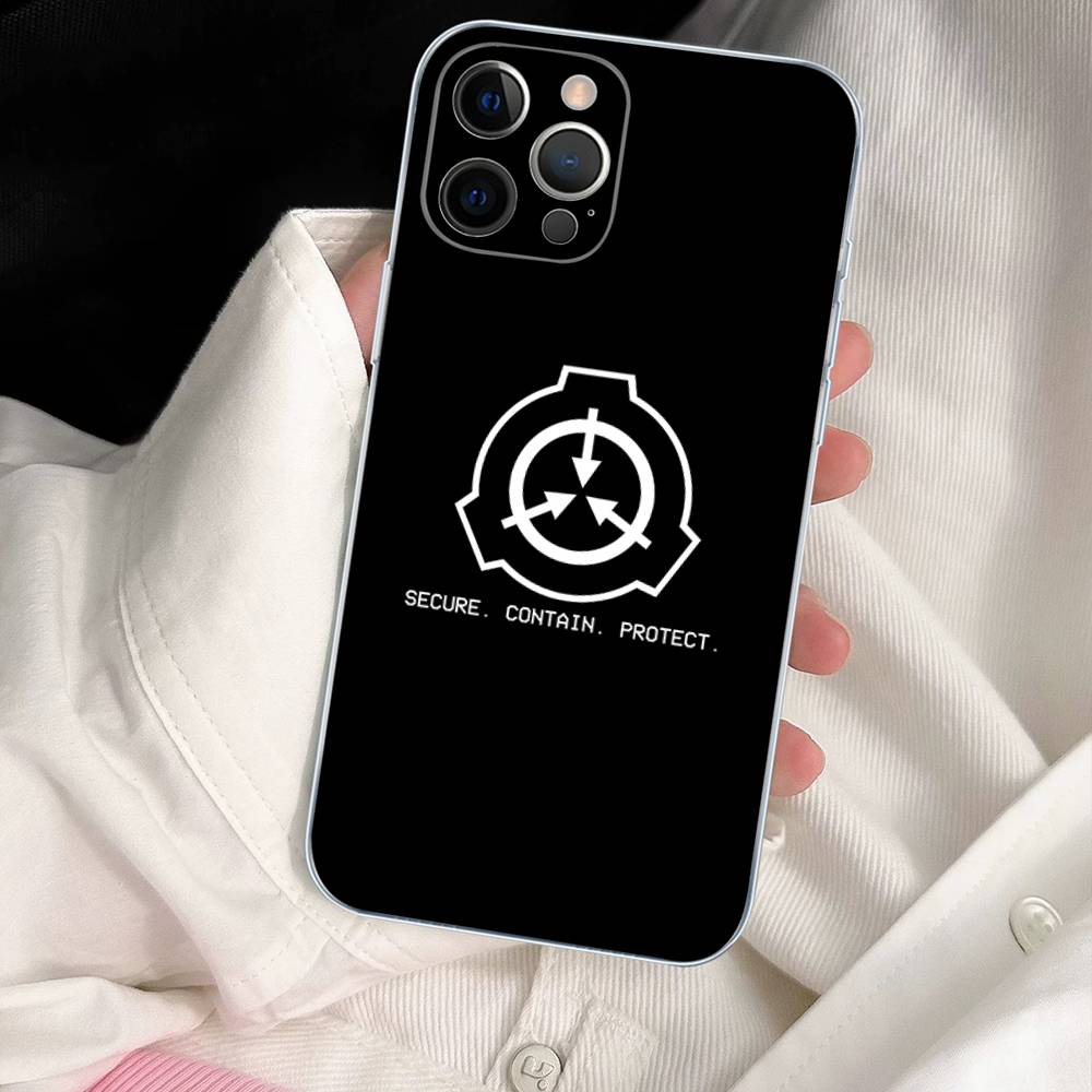 Cool S-scp Logo For IPhone 17 16 16e 15 14 13 12 11 Pro Max Mini Plus Phone Case