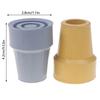 1/2Pcs 22Mm Cane Tip End Cane Pad Prevent Slip Shock Absorbing Heavy Duty Replacement Rubber Crutch Tips Rubber Cane Accessories