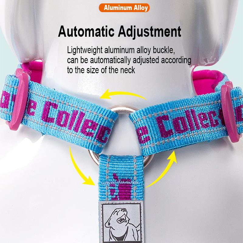 Winhyepet Dog Harness Big Dogs Reflective  Adjustable Vest Traveling Walking Pet Accessories for Small Meduim Large Dogs