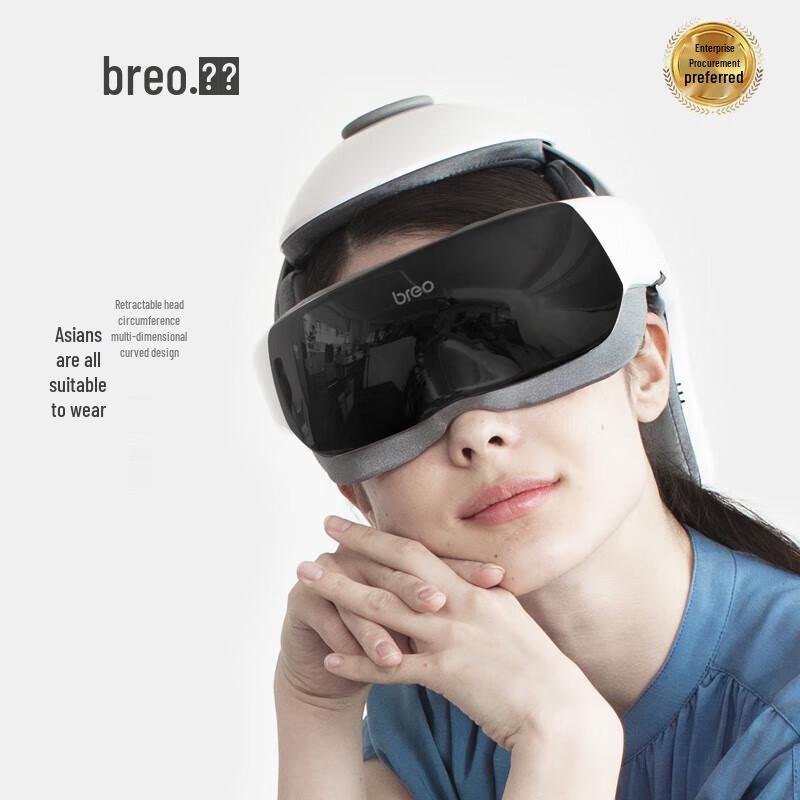 Breo iDream3S Head and Eye Massager Helmet