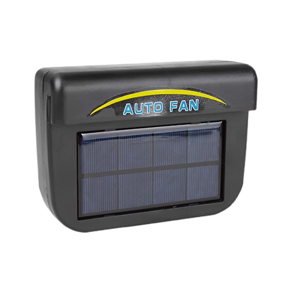 Car Mini Portable Solar Car Cooler Exhaust Fan Sunlight Recharging Exhausts Hot Air Strange Odor Solar Exhaust Fan Auto Interior