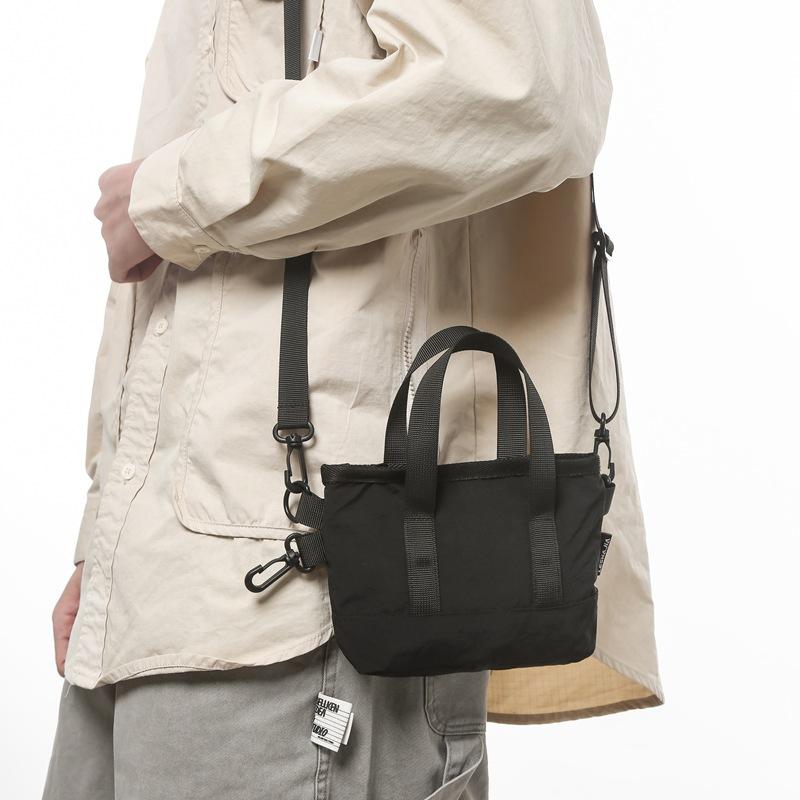 Trendy Brand Mini Tote Bag Women'S Change Bag Double Shoulder Hanging Bag Key Bag Earphone Bag Shoulder Bag Casual Messenger Bag Men