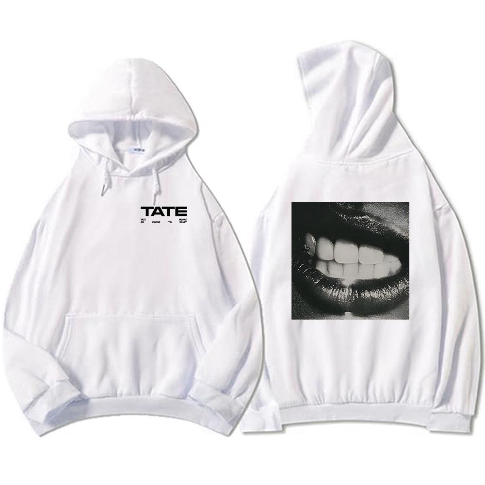 Tate McRae So Close To What Hoodies 2026 New Album Printing Sweatshirts Men Women Clothing Fleece Casual Unisex Oversized Streetwear