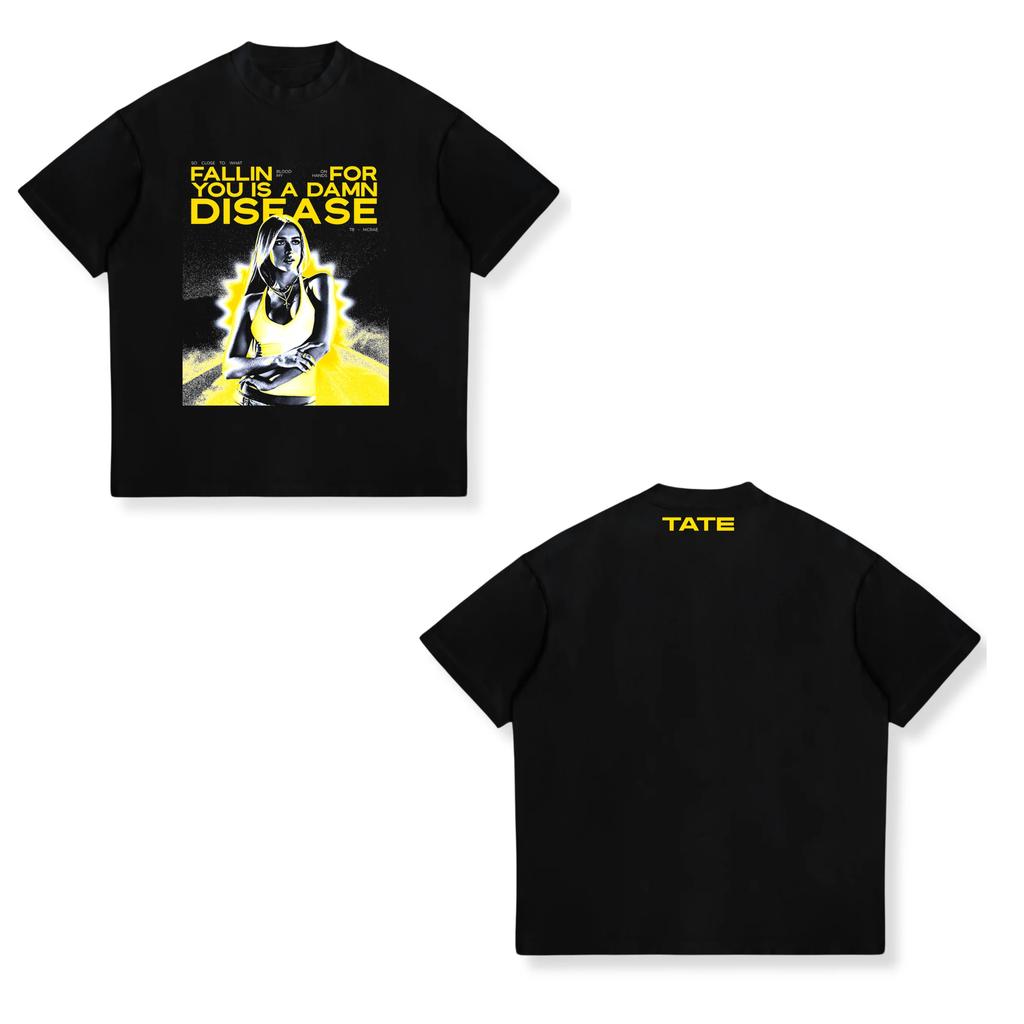 Tate McRae Think Later Tshirts Pop Singer 2025 Tour Merch Crewneck Short Sleeve Tee Unisexs Women Streetwear Fashion Clothes Tops