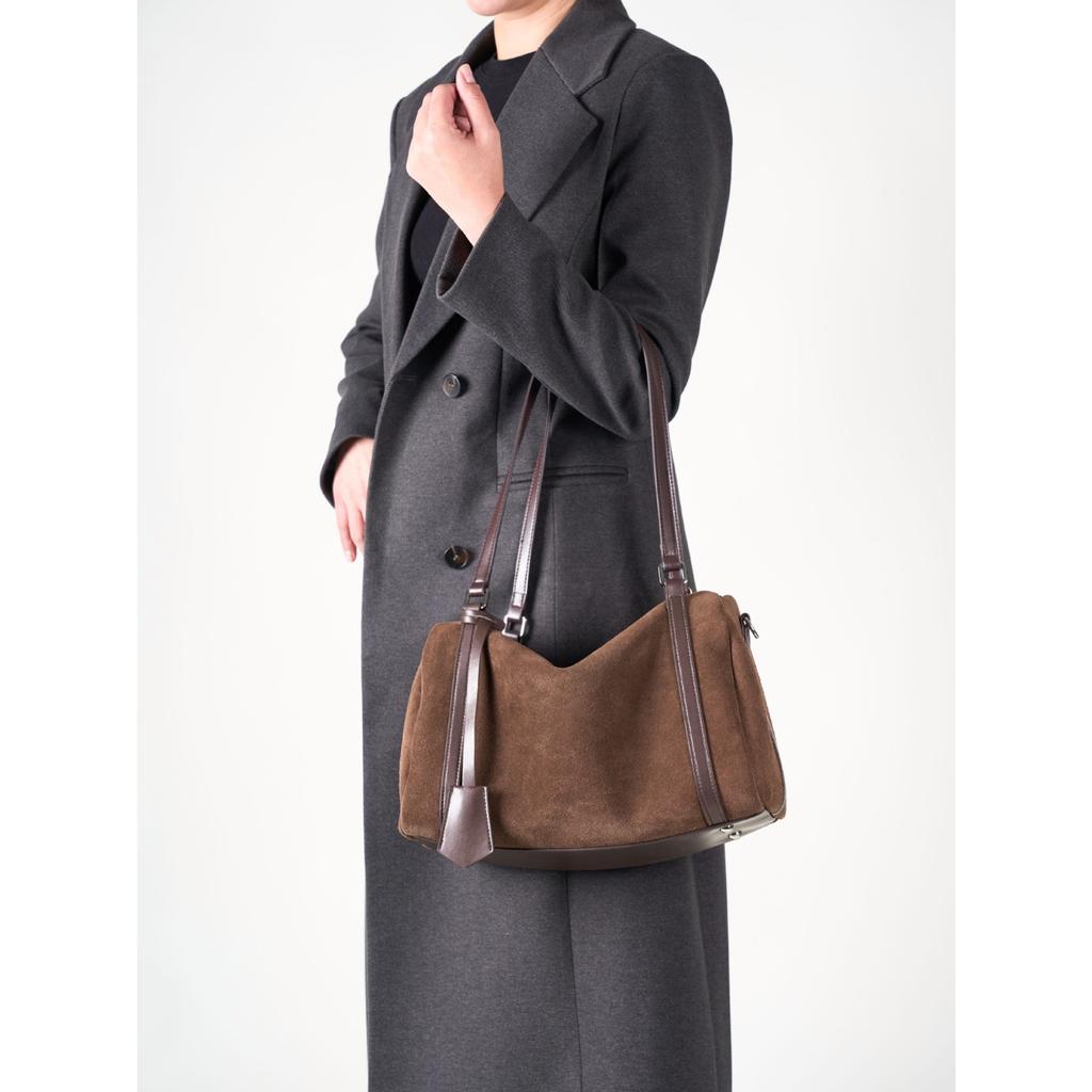 Cestovná taška pod pazuchu pre ženy, na jeseň a zimu, s matnou prvotriednou hovädzinou, veľkokapacitná, vysoko kvalitná, na jedno rameno alebo cez telo, všestranná, ležérna