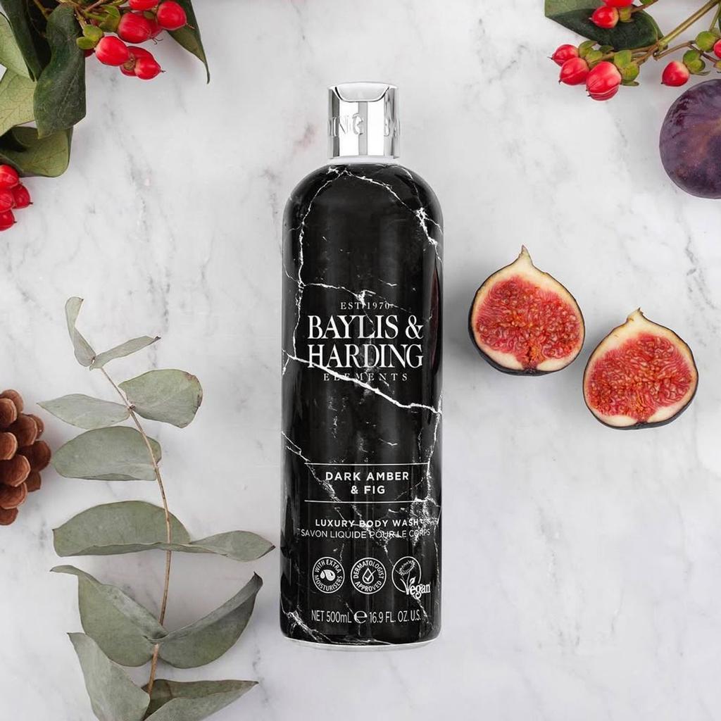 Elements Dark Amber & Fig Body Wash 500ml