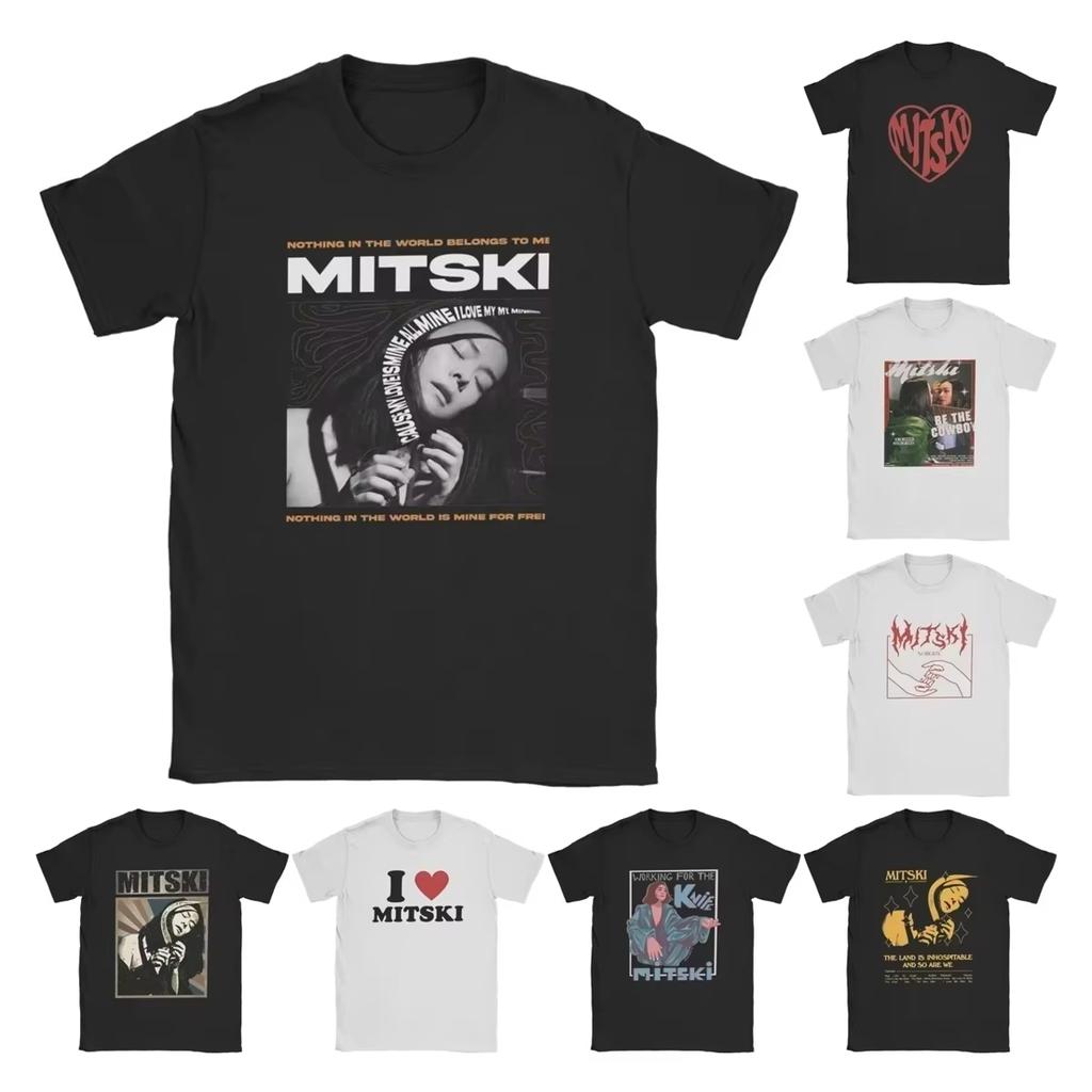 Mitski Music Romantic T Shirt Album Chic Harajuku Cotton Clothes Awesome Short Sleeve Round Neck Tee Shirt Summer T-Shirts Loose