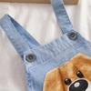 2022 Summer Korean Style Denim Overalls for Kids (0-3 Years)