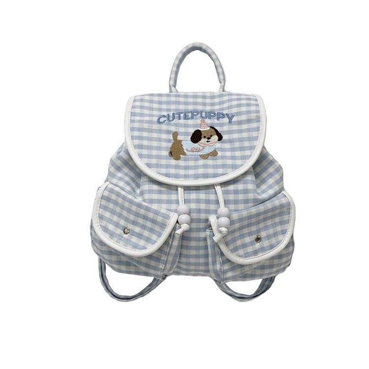 Style Dog Backpack For Teens With Cartoon Pattern And Storage Capacity 20l