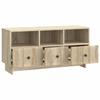 TV Stand in Sonoma Oak Finish 102 x 34.5 x 50 cm Particleboard