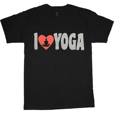 I Love Yoga T Shirt Mens Clothing Apparel Accessories S