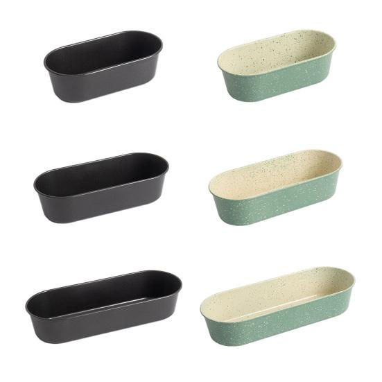 Forma na dlouhý toastový chléb z uhlíkové oceli, forma na polotovary pro hotdogové bulky, nepřilnavá, domácí pekařské náčiní na dorty a pečivo