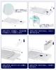 Kitsure Dish Large Capacity Expandable Dish Multifunctional Dish Drying Rack for Kitchen with Cutlery Box and Cup x x White Drainer, Drainer, Counter,