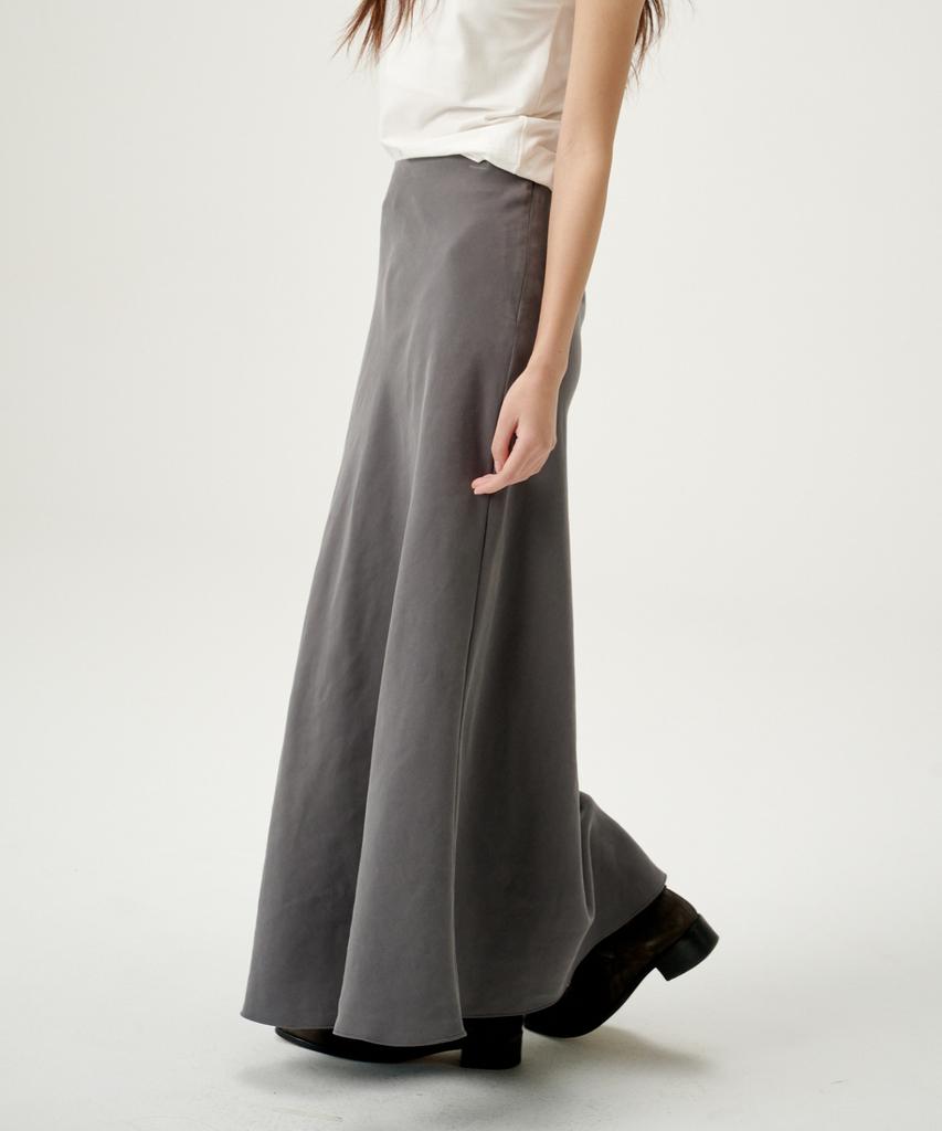 Linte Cupro Bias Skirt