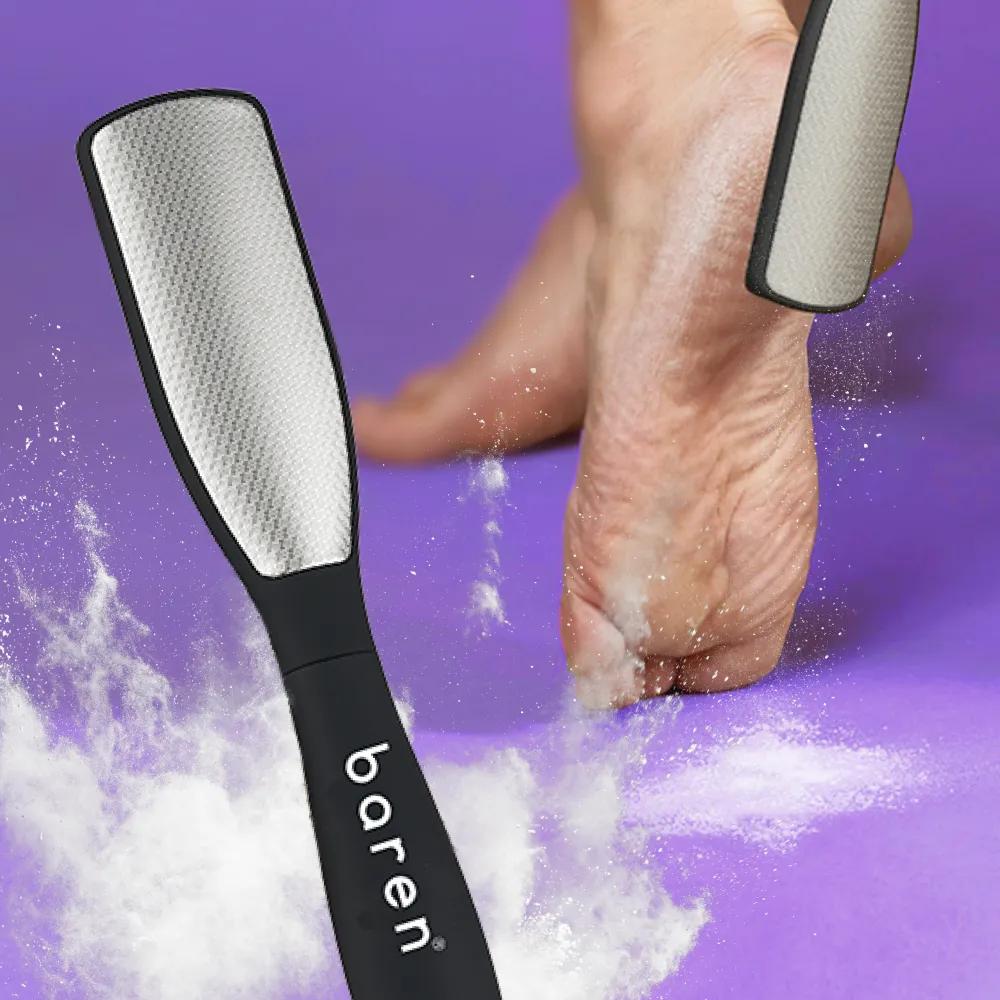Baren Double-sided Stainless Steel Pro Amazing Foot Callus Remover