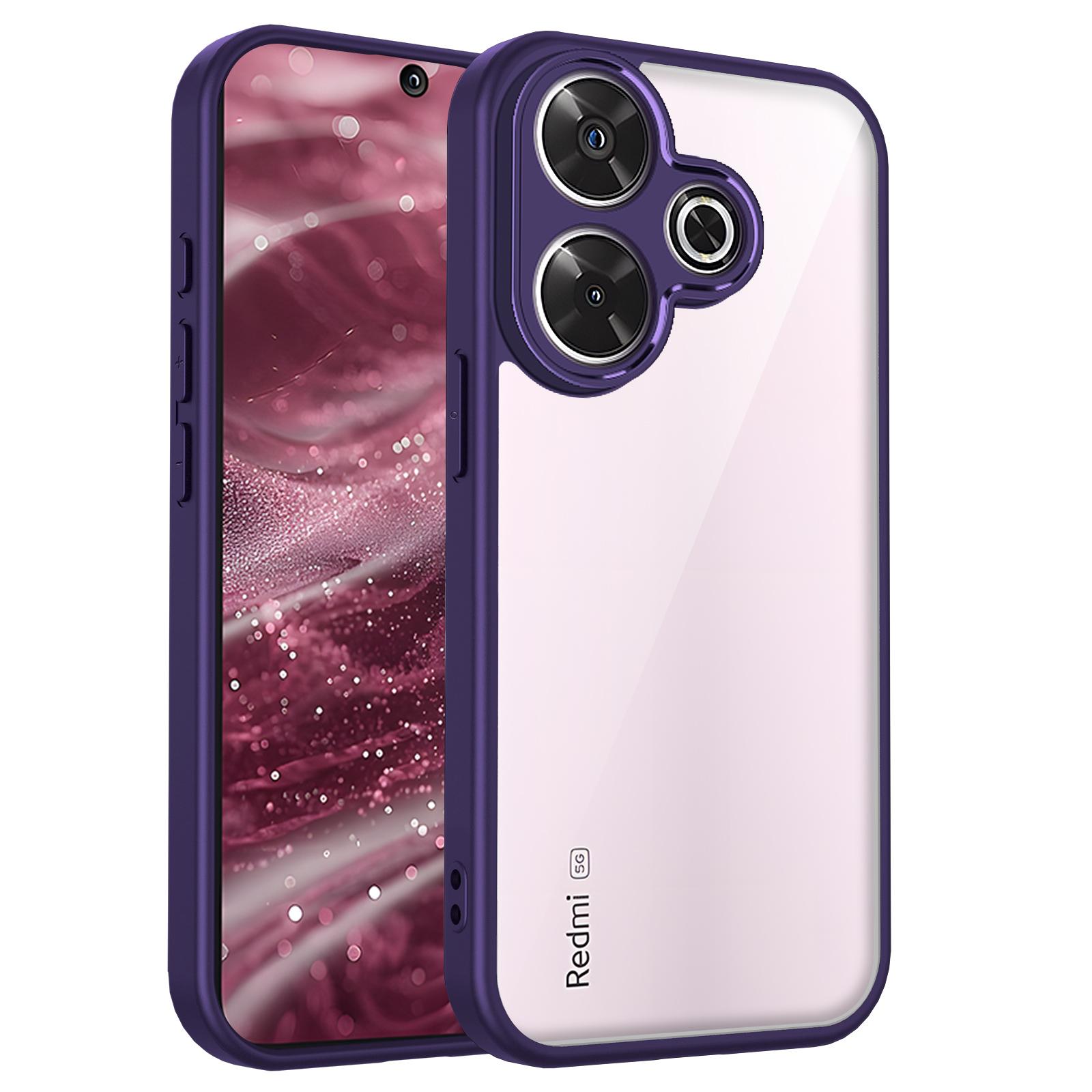 

For Xiaomi Poco m6 Case Poco M6 4G Phone Case Poco M6 5G Cover Cushion Silicon Bumper Clear Matte Back Cover Hard Poco M6 5G