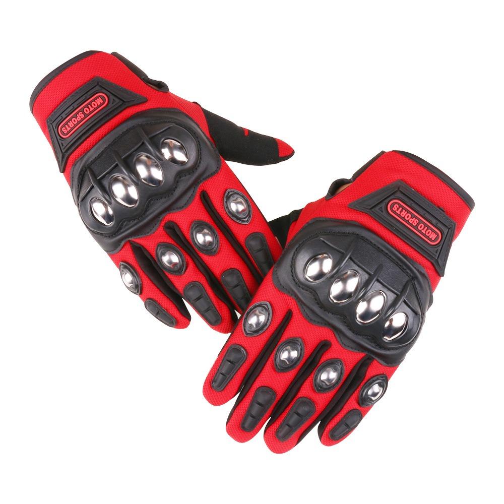 Motorcycle Riding Half-finger Gloves Men and Women Outdoor Anti-drop Sports Fitness Mountaineering Protection Long-finger Hard Shell Gloves