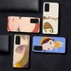 Contemporary Art Yoshitomo Nara Phone Case For Samsung S 24 Fe 25 Ultra Plus 20 Lite 21 30 22 23 24 22 Ultra 5G Fundas