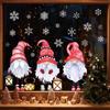 Christmas Decorations Holiday Party Decoration Window Stickers Pvc Static Stickers Window Decorations