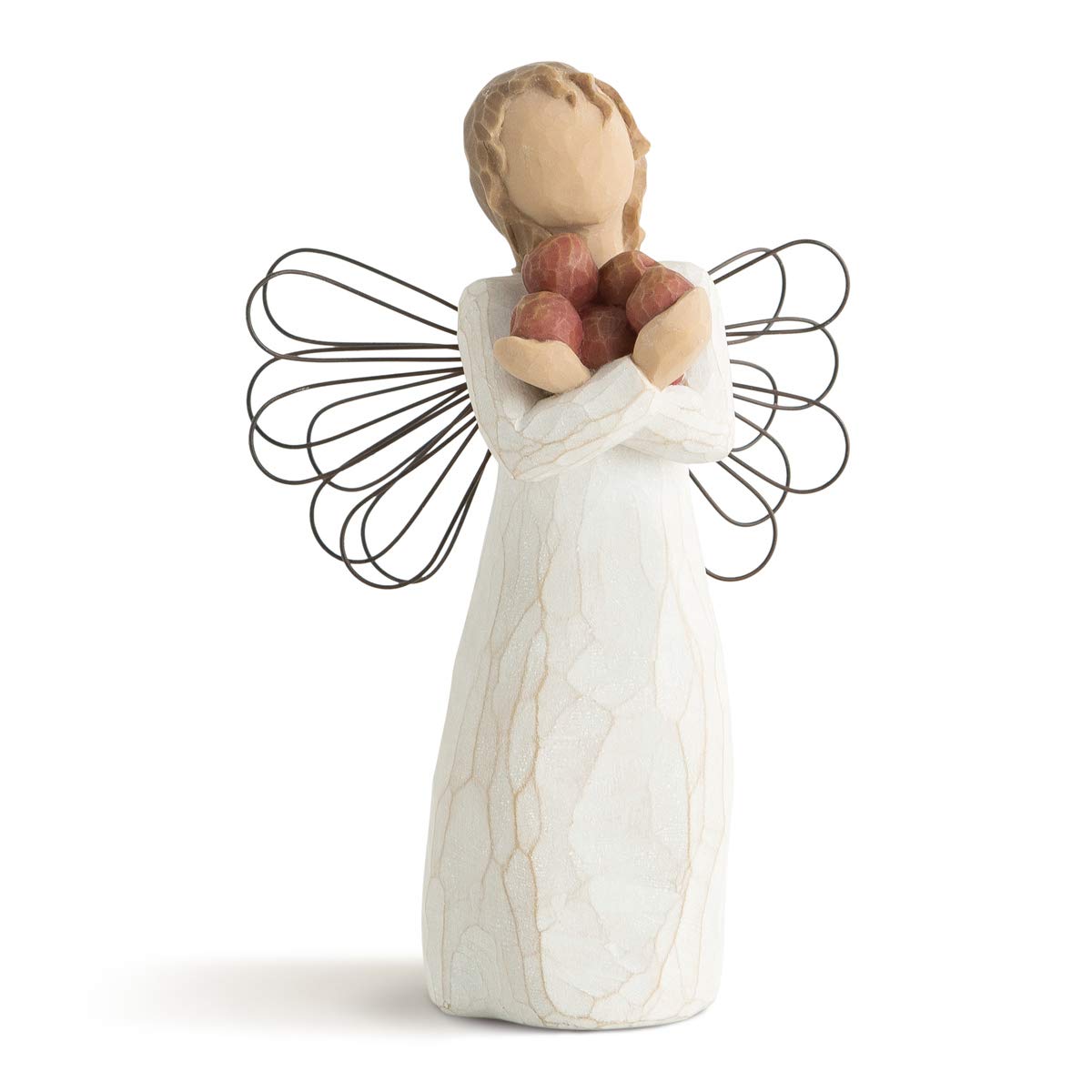 

Willow Tree Angel Statue [Good Health] Stay Well, Get Well Gift, Apple Angel Figurine, Fairy Doll Sculpture