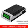 Universal Smart Charger for AA/AAA Batteries with Four Slots