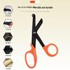 Stainless Steel Outdoor EDC Military-Grade Scissors: Bent Tip, Medical, Bandage, Tape & Cloth Cutting