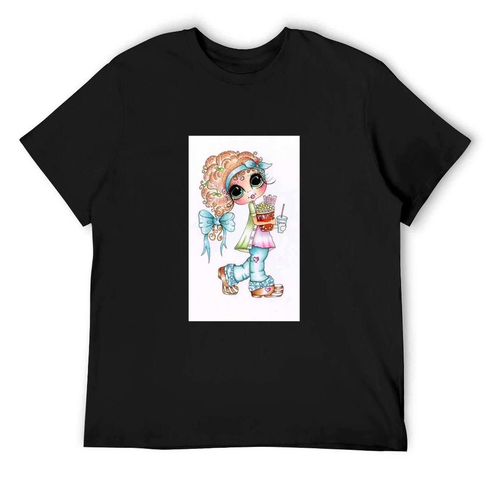

Sherri Baldy My-Besties TM Movie Night T-Shirt quick-drying cute clothes anime graphic t shirts vintage t shirt men 4XL