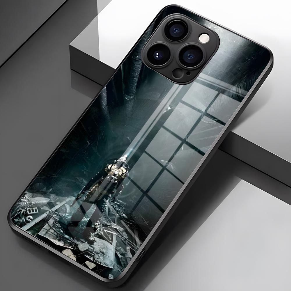 Metro 2033 Phone Case For IPhone 17 Pro Max 16 15 14 Pro Max 13 11 X Xs Xr 8 7Plus Glass Cover