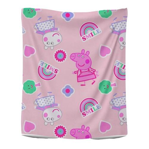 Peppa Pig Fleece Smile Blanket